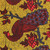 Yellow/Red Tree Branch Print Fabric 12Y