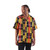 Kente #3 Button-down Short Sleeve Shirt - One Size