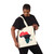 African-themed Printed White Canvas Tote