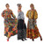 Set Of 3 Multi-Color Off Shoulder Dresses