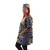 Embroidered Bold African Print Dashiki & Cap