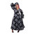 Set Of 4 Makeda African Print Wrap Dresses