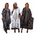 Set of 3 African Lux Print Kaftans - ASSORTED