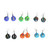 Set of 6 Beaded Orb Earrings - ASSORTED