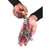 Multistrand Leather Keychain from Burkina Faso
