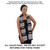 DAMAGED Woven Kente Sash: Black/White w/White Crest