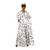 White & Black 2-Piece Wrap-Top Palazzo Set - Free Size