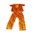 C-M491 Embroidered Kente 3-Piece Pants Set Style B - floor shot