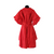 Solid Color Hi-Lo Dress - FREE SIZE