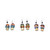 Set of 3 Djembe Drum Earrings - ASSORTED