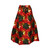 Set  of 3 Ankara Print 2-Panel Skirts - ASSORTED