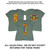 Set of 3 Damaged Military Green Kente Patch Print T-shirts -  ASSORTED