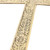 Deluze 9 3/4" Over-Sized Brass Ankh