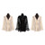Bargain Set of 3 Plus-sized Sheer Tops:  ASSORTED