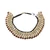 Triple-row Uncut Cowrie & Bead Choker