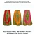 Bargain Set of 3 Dashiki Print Elastic Waist Skirts - ASSORTED