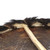 Authentic Kenyan Hide Shield - Black/White - Large