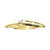 Kenyan Narrow Brass Flat-top Bracelet