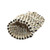 Uncut Cowrie Shell & Bead Arm Cuff - Small