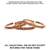 Damaged Set of 3 Copper Twist Bracelets