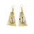 Cow Horn & Cowrie Shell Earrings - ASSORTED