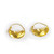 Fula Gold Twist Earrings - 1¼"