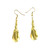 Fulani Gold Teardrop Earrings