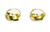 Medium Fula Gold Earrings - 1"