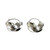 Buy Medium Fula Silver Earrings - 1"