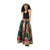 Traditional Print Maxi Skirt