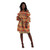 Kente Off-The-Shoulder Dress