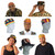 Set Of 8 Afrocentric Hats