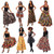 Set Of 8 Skirts