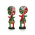 Set Of 2: Painted Fertility Idols - 4-5"