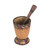 Wooden Mortar & Pestle