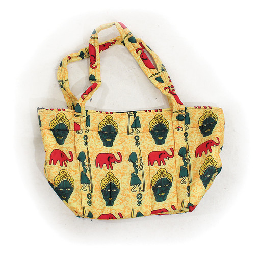 Buy African Print Hand Bag - Tribal Yellow