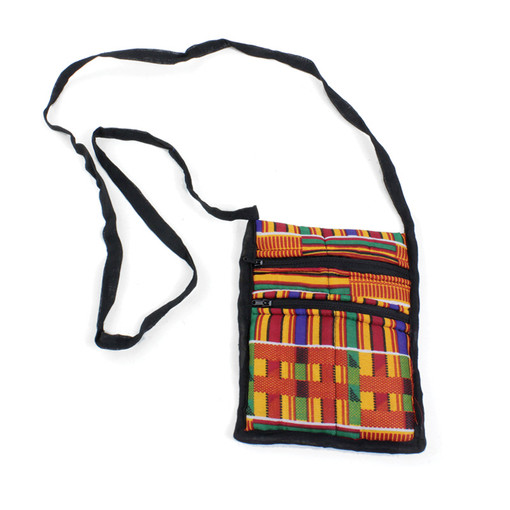 Small African Print Travel Bag: ASSORTED