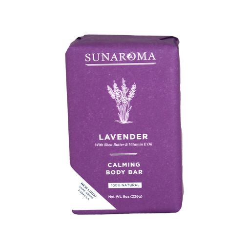 Sunaroma: Lavender Soap - 8 oz.
