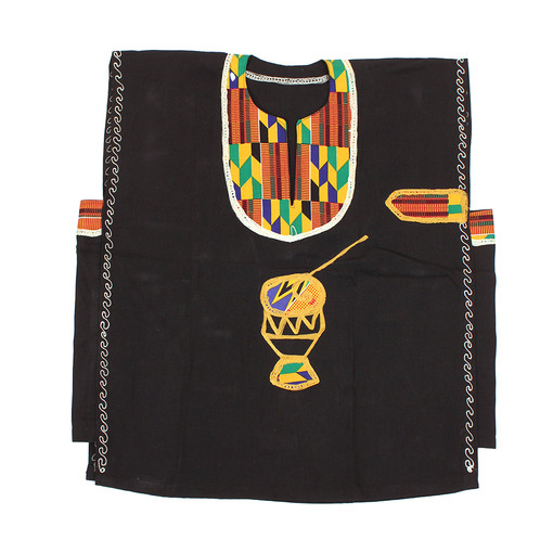 Buy Black/Kente Dashiki - ASSORTED
