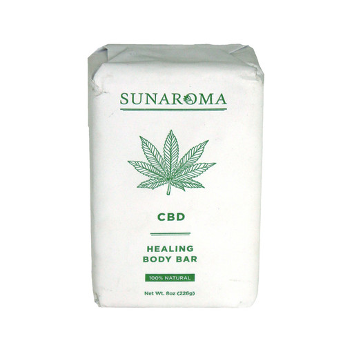 Buy Sunaroma: CBD Healing Body Bar Soap - 8 oz.