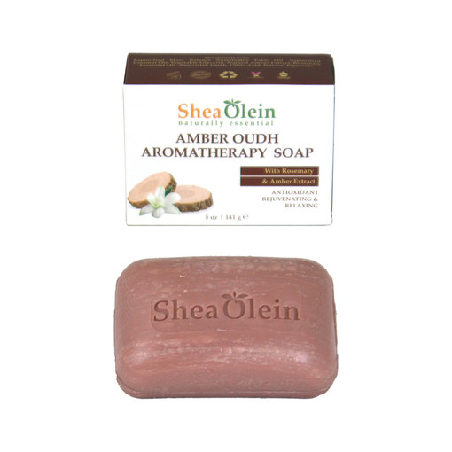Shea Olein: Amber Oudh Aromatherapy Soap - 5 oz.