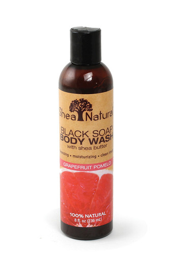 Black Soap Body Wash: Grapefruit Pomelo