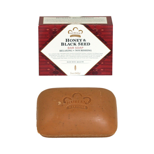 Nubian Heritage Honey & Black Seed Soap - 5 oz.