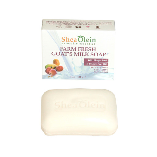 Shea Olein: Farm Fresh Goat's Milk Soap - 5 oz.