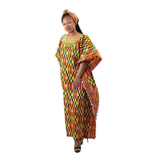 Buy African-Made Premium Kente Kaftan