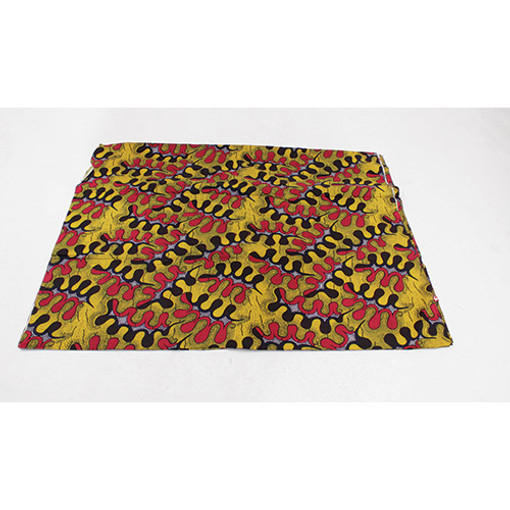 Red/Yellow/Blue African Print Fabric