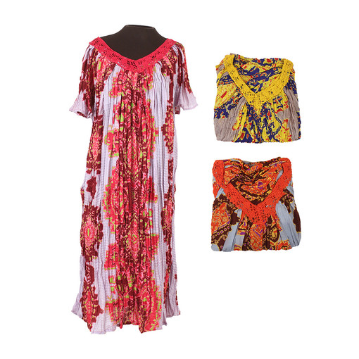 Set Of 3 ASSORTED Batik Dresses