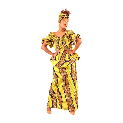 Buy African Print Skirt Set: Print-A