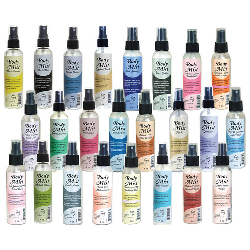 Set Of 24 Assorted Body Mists