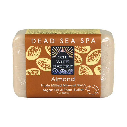 Dead Sea Minerals: Almond Soap - 7 oz.